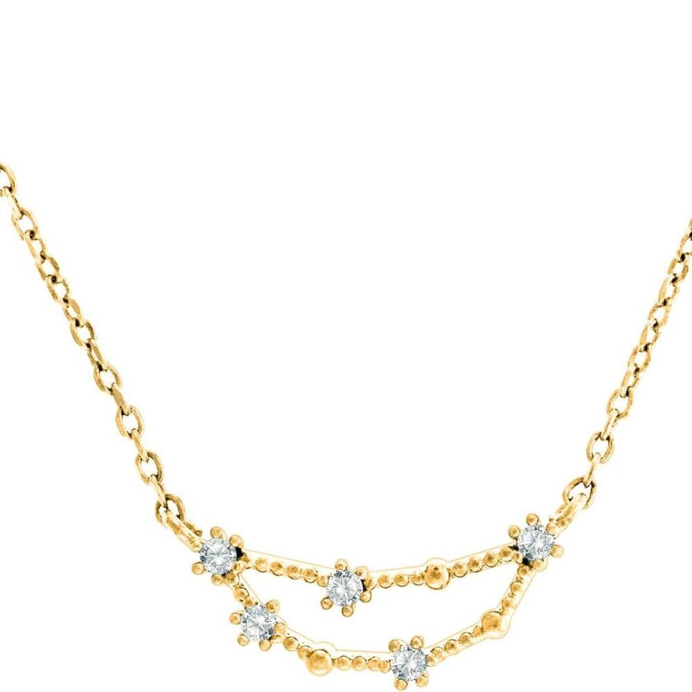 14K Gold Plated Astrology Constellation Horoscope Zodiac Necklace 16-18"